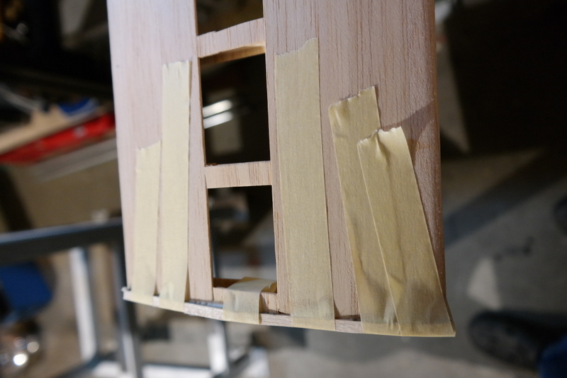 Die Randbögen sitzen