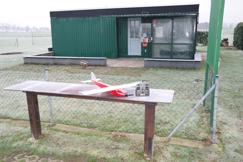 Alles fertig für den Erstflug